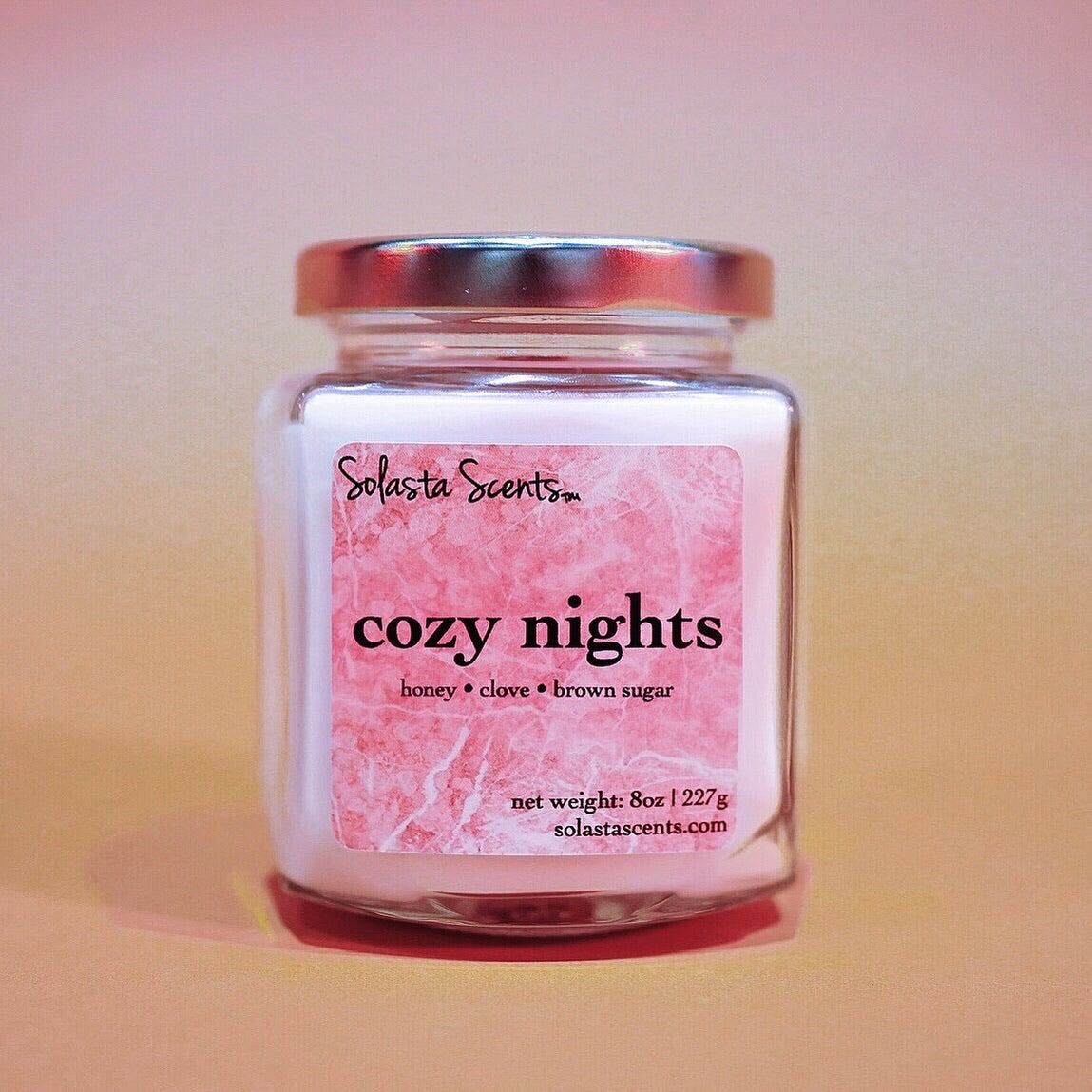 Cozy deals night candle